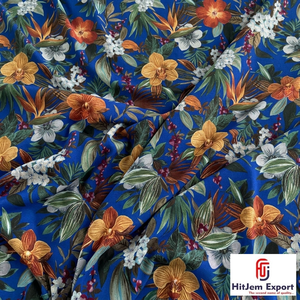 Fabricante de Telas de Poliéster Impresas Digitalmente Personalizadas, Textil Suave para Prendas, Vestidos y Textiles para el Hogar, Suministro al por Mayor - Product Image 5