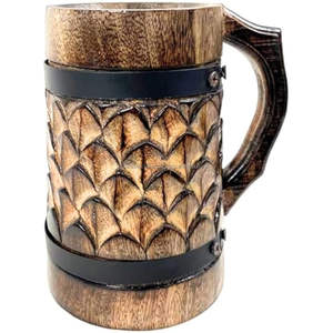Tasse en céramique en bois faite à la main de haute qualité pour bureau à domicile ou hôtel approvisionnement en gros de meilleure qualité - Product Image 6