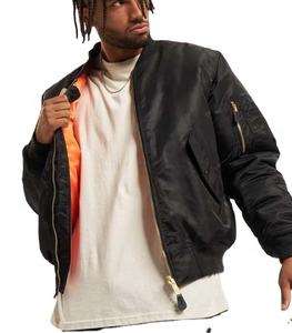 เสื้อแจ็กเก็ตบอมเบอร์สำหรับผู้ชายเสื้อแจ็กเก็ตบอมเบอร์ไนลอนกันลม - Product Image 3