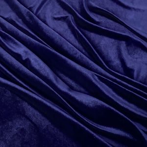 Royal Blue <b>Velvet</b> Luxury Mens Tuxedo <b>Blazer</b> Solid Color Brushed Suede Suit Jacket Formal Wear Breathable 100% Polyester 130 GSM - Product Image 6