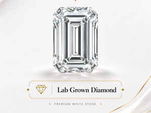 Diamant de laboratoire émeraude de qualité supérieure 1.00-1.10, couleur DE, clarté VVS2 VS1, certifié IGI, beauté rare, bijoux de luxe haut de gamme - Product Image 2