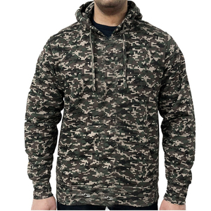 Sweat à capuche pour homme PUFFIN SPORTS en coton 100% - Finition peignée de qualité supérieure, tissu respirant de 300 g, coupe régulière - Product Image 6