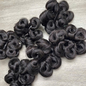 Extensions de cheveux bouclés de haute qualité, prix d'usine en gros, couleur naturelle, pour femmes, cheveux abordables de haute qualité - Product Image 5