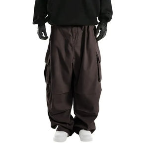 Nouvel Arrivage 2026 – Pantalon Cargo Homme Ample et Droit à Taille Haute, 100% Coton Respirant, Design Personnalisé, Style Streetwear Hiver Tendance - Product Image 4