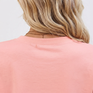 Camiseta Corta para Mujer, Algodón Premium, Cuello Redondo Informal, Manga Corta, Suave y Ligera, Camiseta de Moda, Ropa Informal, Precio Bajo - Product Image 4