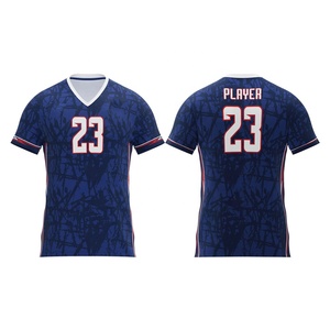 เสื้อวอลเลย์บอลออกแบบเองตามสั่งปี 2027 แฟชั่นเสื้อวอลเลย์บอลพิมพ์ลายแบบ Sublimation มีจำหน่าย - Product Image 4