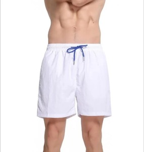 Shorts de Baño de Marca Privada al por Mayor, Estilo Urbano, Ecológicos, Tejido Sólido de Alta Calidad, Transpirables, de Secado Rápido, para Gimnasio y Running - Product Image 2