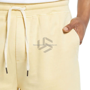 Pantalones Cortos de Forro Polar para Hombre OEM, Pantalones Cortos Deportivos para Entrenamiento, Pantalones Cortos de Forro Polar Lisos al por Mayor para Hombre, Etiqueta Personalizada OEM Disponible - Product Image 5
