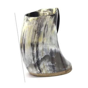 Les meilleurs artisans indiens Tayyab Agate Handcrafts Premium Eco-Friendly Poli Animal Style Horn Mugs Natural Crafts - Product Image 4