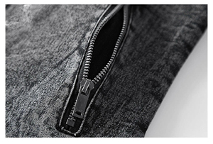 Veste en jean pour homme, design personnalisé, logo sur mesure, fabrication de qualité supérieure, prix de gros, imperméable, service OEM durable. - Product Image 6