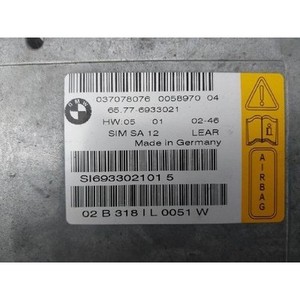 ECU และโมดูลคอมพิวเตอร์มือสองสำหรับรถยนต์ซีรีส์ 7 รุ่น 6933021 - Product Image 3