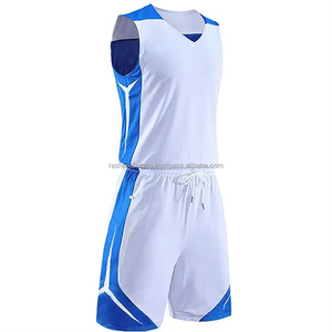 Uniforme de Baloncesto Personalizado para Adultos, Conjunto Transpirable para Hombre, Tallas Grandes, Cómodo, Pantalones Cortos Estampados para Club, Venta al Por Mayor - Product Image 1