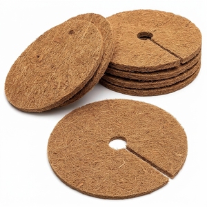 แผ่นเพาะปลูกมะพร้าวอัดแท่งสำเร็จรูปสำหรับไมโครกรีน  แบบตัดสำเร็จ  วัสดุคลุมดิน 10 แพ็ค 10 กก. ใยมะพร้าวออร์แกนิคคุณภาพสูง - Product Image 4