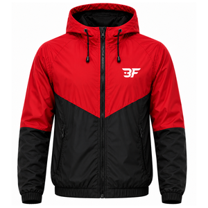 New Arrival Customized <b>Waterproof</b> Breathable Hooded Windbreaker <b>Jacket</b> for <b>Men</b> Women High Quality <b>Winter</b> Clothing 100% Polyester - Product Image 2