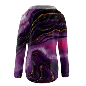 Sweat à capuche de course ChillCore pour femme, modèle Arctic Move, Sweat à capuche d'entraînement SnowPeak Athletic FrostEdge - Product Image 3