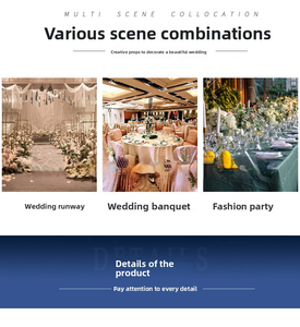 แจกันทรงแตรโลหะทันสมัยหรูหราสำหรับวางดอกไม้ ใช้เป็นที่ใส่แหวนผ้าเช็ดปากในงานแต่งงาน และตกแต่งด้วยดอกไม้แห้ง คุณภาพสูง - Product Image 6