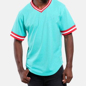 Camisetas de malla unisex estilo streetwear para hombre, 100% poliéster, ligeras, de secado rápido, personalizadas, con servicio de impresión OEM, camisetas para hombre - Product Image 1