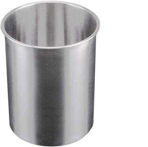 Round Black Plastic Ice Bucket With <b>Lid</b> And Tongs Durable Camping Cooler Minimalist Design ice Bucket - Product Image 2