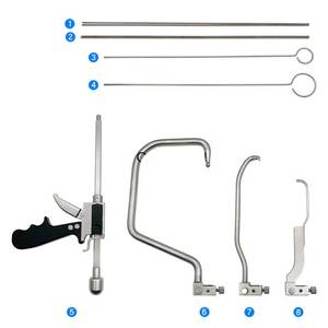 Juego de Pinzas de Reducción Colineares Ortopédicas SURGINEXA, Instrumentos Quirúrgicos Veterinarios de Acero Inoxidable para Trauma, Uso en Caballos y Mascotas - Product Image 5