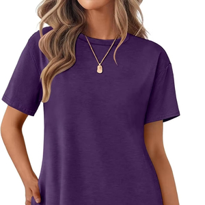 Chemise de nuit sans manches pour femmes, robe de nuit sexy à col en V, vêtements de nuit en satin de soie doux, légers, pour l'été, robe de nuit élégante - Product Image 1