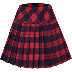 Falda de tenis para mujer, de algodón, calidad profesional, último estilo, de secado rápido, alta elasticidad, para fitness, OEM. - Product Image 1