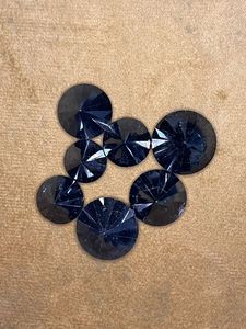 Diamant noir naturel de grande taille, facetté, rond, certifié IGI pour la fabrication de bijoux - Product Image 4