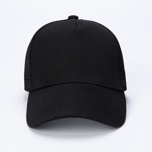 Gorra Trucker Blanca Transpirable de Malla, Gorra de Béisbol de 5 Paneles, Verano, Casual, Unisex, Poliéster/Algodón, Ajustable - Product Image 4