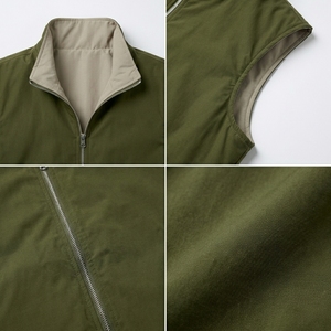 Chaleco de Viaje para Hombre, Premium, Vintage, Invernal, Casual, Reversible, Sin Mangas, Multibolsillos, Resistente al Viento, para Exteriores - Product Image 4