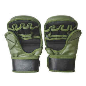 Guantes de Piel Sintética Personalizados de Medio Dedo para MMA y Boxeo, Guantes de Combate para Grappling y Saco de Boxeo, Precio Razonable, Alta Calidad, OEM - Product Image 2