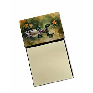 Mallard NEW Self-Sticky Note <b>Pads</b> Refillable Dispenser Memo Card Holder Blank <b>Desk</b> Accessories - Product Image 1