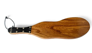 <b>Wooden</b> Boot <b>Paddle</b> Manufacturer Leather Rivet Handle Textured Rubber Sole Strap - Product Image 6