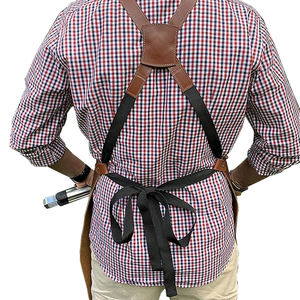 Delantal de Cuero de Estilo Moderno, Servicios OEM, Delantales de Cuero Personalizados de Alta Calidad, Delantal de Cuero Profesional para Peluquería y Barbería - Product Image 3