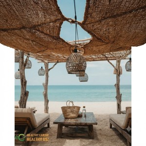 Eco2go Vietnam Toile d'ombrage rétractable manuelle écologique |   Voile de protection solaire pour balcon avec un taux d'ombrage de 95% - Product Image 6