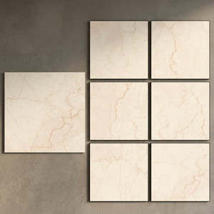 White Royal Satuario Double Charged Polished Porcelain Floor Tiles Premium Marble Design 80x80cm - Product Image 6