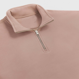 Nouvelle Arrivée Hiver – Sweat à Capuche Homme Décontracté Épais et Chaud en Polyester de Haute Qualité, Coupe Ample, Uni, avec Demi-Zip - Product Image 2