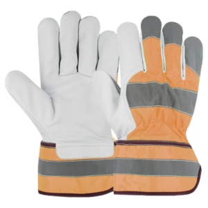 Guantes de Seguridad de Cuero Vacuno Canadiense de Primera Calidad, Resistentes al Calor y a las Chispas, Guantes de Trabajo Canadienses - Product Image 3