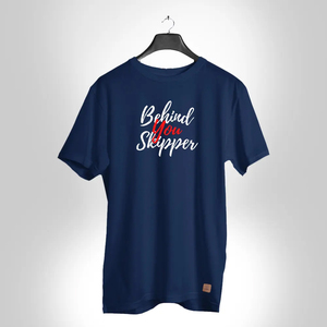 T-shirt pour homme coupe classique 100 % coton, logo frontal, manches classiques, col rond, décontracté, jersey uni, sérigraphié, respirant - Product Image 5