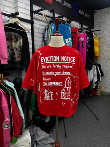 เสื้อยืดโอเวอร์ไซส์ลายกราฟิก ผ้าฝ้าย 100% เสื้อสตรีทแวร์สั่งทำพิเศษ ทรงหนา ไหล่ตก พิมพ์ลาย DTG สำหรับทุกเพศ - Product Image 2