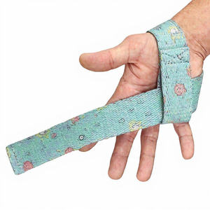 Sangles de musculation blanches camouflage pour haltérophiles, support de poignet pour tractions, sangles de force robustes pour entraînement intensif - Product Image 5