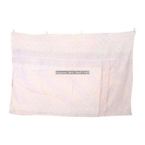 Indian Traditional Handmade Kantha <b>Quilt</b> Vintage Cotton Kantha Blanket Indian Reversible Hand Stitched Heavy Throw Old Sari - Product Image 6