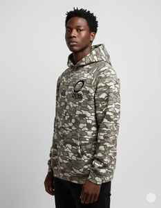 Fabrication de sweats à capuche camouflage en molleton de coton pour l'hiver, sweats à capuche épais pour hommes, sweats à capuche et sweat-shirts et vestes - Product Image 2