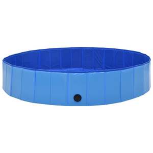 Grande piscine pliable pour chien en PVC bleu pour l'exercice aquatique canine - Product Image 2