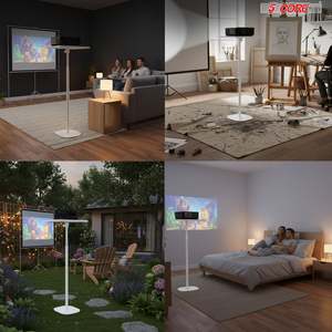 5 Core <b>Projector</b> Stand Floor Adjustable 53" Universal <b>Projectors</b> Support for Home Office & Studio - Product Image 4
