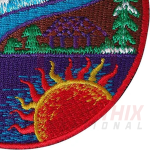 Latest Design Twill Fabric Embroidery <b>Patches</b> For Clothing Top Trending High Quality <b>Sew</b>-<b>on</b> Embroidered <b>Patches</b> - Product Image 6