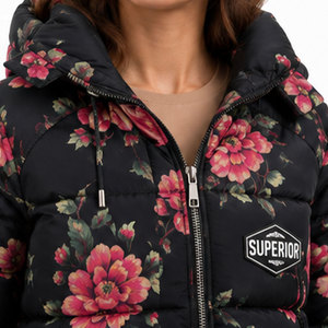 Women's Outdoor <b>Waterproof</b> Winter <b>Jacket</b> featuring <b>Parka</b> Design, Soft Fleece Interior and Durable Premium Polyester Fabric - Product Image 3