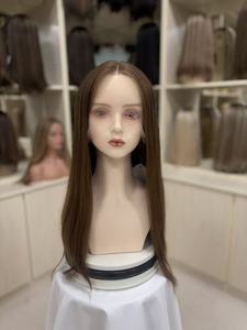 Pelucas de Cabello Humano Virgen al Por Mayor con Frente de Encaje Suizo HD, Sin Pegamento, Transparentes, Transpirables, con un Aspecto Natural - Product Image 3