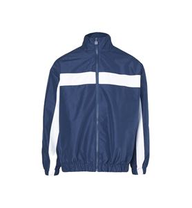 Chaqueta Cortavientos de Nailon Taslan con Logotipo Bordado Personalizado OEM, Chaqueta Informal para Hombre - Product Image 1