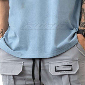 Camisetas Oversize Transpirables para Hombre, de Algodón Pesado, Estilo Urbano, Ajuste Holgado, Proveedor Mayorista - Product Image 5