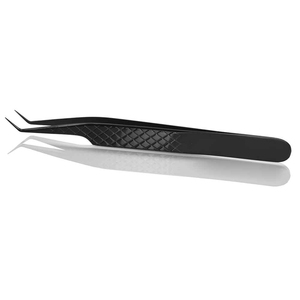 Eyelash Tweezers Volume Fiber Tip Pointed Tip for Eyelash Extensions Professional Lash Extension Tool 671 - Product Image 2