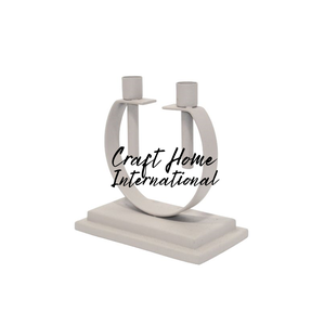 Portavelas de Estilo Nórdico, Decoración de Mesa Minimalista Escandinava Moderna, Centro de Mesa para Interiores Tranquilos - Product Image 2